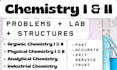 do general chemistry labs, problems, projects, and assessments