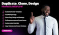 design clone webflow website framer website duplicate webflow duplicate framer