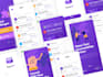 design mobile app UX UI in figma