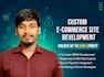 develop a custom fullstack ecommerce website with nextjs and nodejs