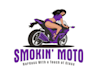 design best quality super smoking moto logo