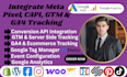 integrate meta pixel capi gtm ga4 ecommerce tracking shopify wordpress website