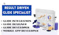 be your glide developer, glide designer, mobile app developer, glide integration