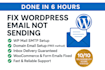 fix wordpress sending emails and set up wp mail SMTP inbox delivery