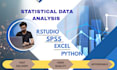 do analysis, visualization and reports in spss, rstudio, python and excel