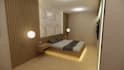 design your luxury bedroom and 3d render