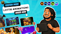 create custom lottie animations