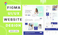 design stunning figma website, and website ux, using professional figma ui