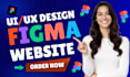 do modern figma website UI UX design