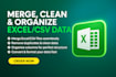 merge multiple excel or CSV files into one master sheet with accuracy