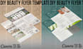 design modern and clean canva flyers for brands