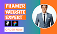 design framer website develop framer website framer clone framer website framer