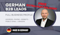 build german b2b leads with full business profile
