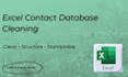 clean excel csv data and fix formatting