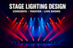 design a stage lighting plan 3d stage lighting design, stage set up