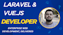 build your custom laravel application with vue js, next js