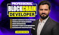 be blockchain developer for presale dex launchpad pump fun web3 dapp on solana