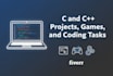 create professional c and c plus plus projects games and coding tasks