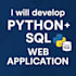 design and develop full stack web solutions using python, sql, and javascript