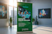 design promotional roll up banner, retractable, pull up banner