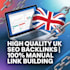 create high quality UK SEO contextual backlinks manually