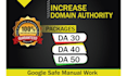 increase moz domain authority da with SEO backlinks 40 and 50 plus guaranteed