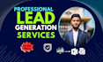 do lead generation, b2b lead generation, web research, email list