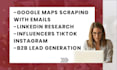 scrap google maps for business emails and lead generation