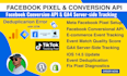 setup facebook pixel meta conversion API with GTM server side tracking