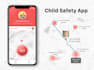 develop ai child safety app, location tracker app, sos emergency app