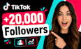 growing your 20,000 tiktok followers