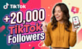 grow up 20,000 tiktok followers