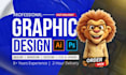 be your professional graphic artist and designer