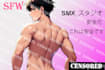 create your bara anime character with editable layers