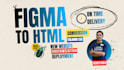 convert figma to responsive tailwind CSS website