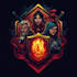create a awesome fantasy logo