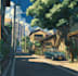 do anime background art