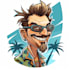 create a cartoon,caricature logo