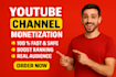 do complete youtube channel monetization requirements