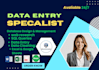 do fast and accurate data entry, copy paste, document converting into excel date