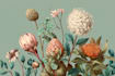 draw an unique botanical illustration