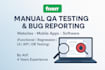 perform comprehensive manual sqa and exploratory testing on your web or mobile