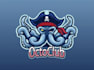 make hand drawn mascot octopus logo