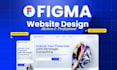 design custom website UI, landing page UI UX in figma under 12 hours