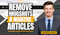 remove mugshots, negative links, case articles, bad news on google via dmca