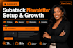set up grow and monetize your substack newsletter