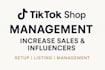 manage your tiktok shop