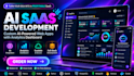 build a custom ai saas web app with analytics dashboard