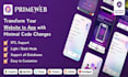 convert website to mobile app weweb, appgyver no code, fast delivery