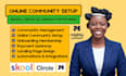 manage skool community setup circle so mighty network online community manager